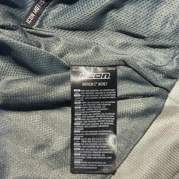 ICON ANTHEM2 Jacket *Read Des 👇🏻* - Picture 7 of 9